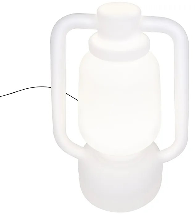 Vloerlamp wit 110 cm IP44- Storm Extra Large
