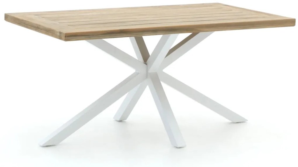 Tuin eettafel Bellagio  | Rechthoekig  | Tuintafel Teakhout | 160x90cm | 4 personen | Kees Smit Tuinmeubelen