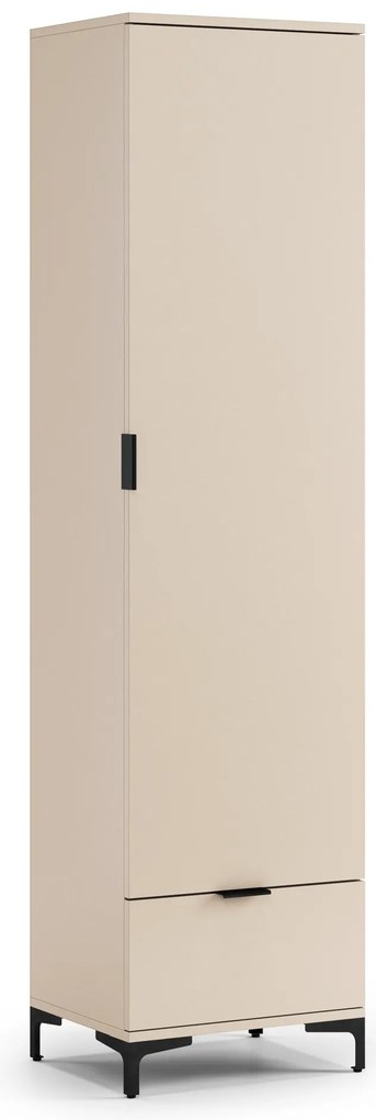 Kledingkast LANA 06 beige - 1-DEURS KLEDINGKAST MET LA