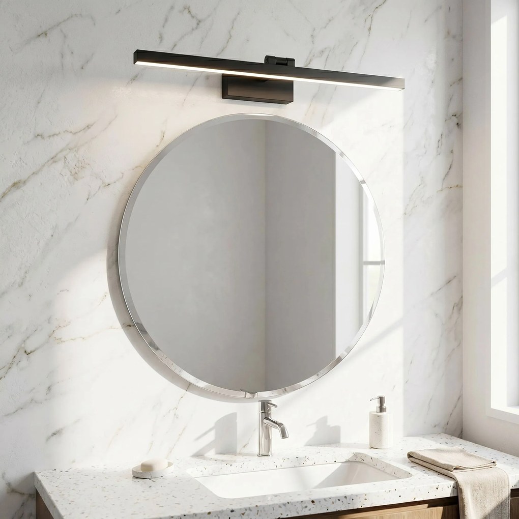 Badkamer LED-wandlamp APP1867-1W 60 cm Black