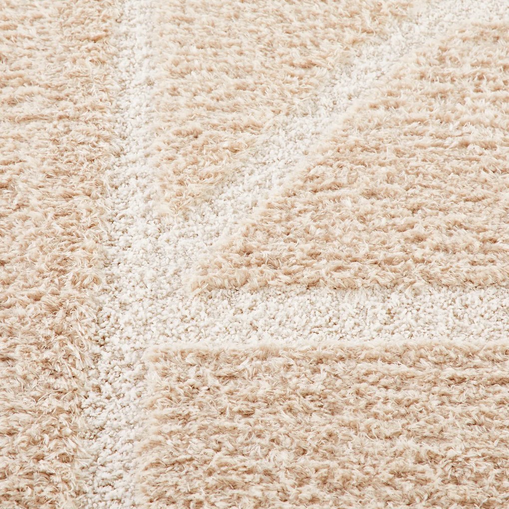 Vloerkleed met geometrisch motief, Nudea