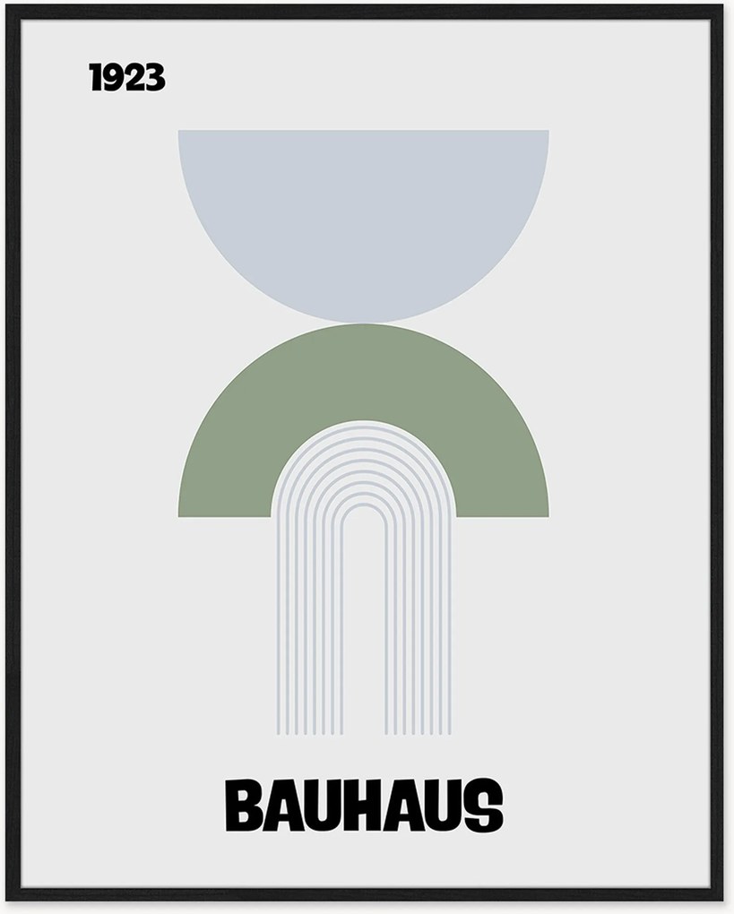 Ingelijste digitale print Bauhaus 1923