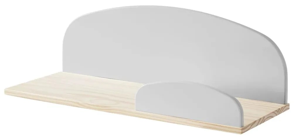 Vipack Wandschap Kiddy 65 cm hout koelgrijs