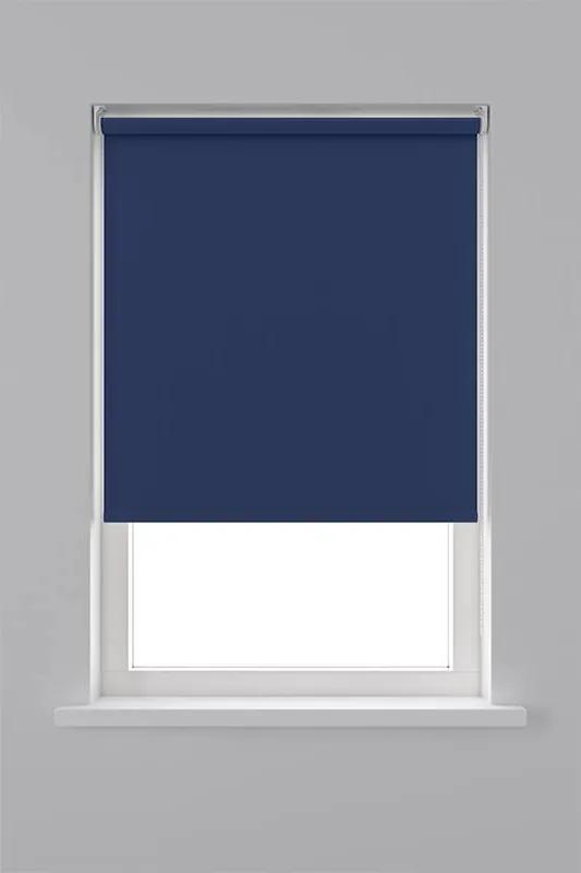 Decosol Rolgordijn Verduisterend - Blauw 150 x 190 cm