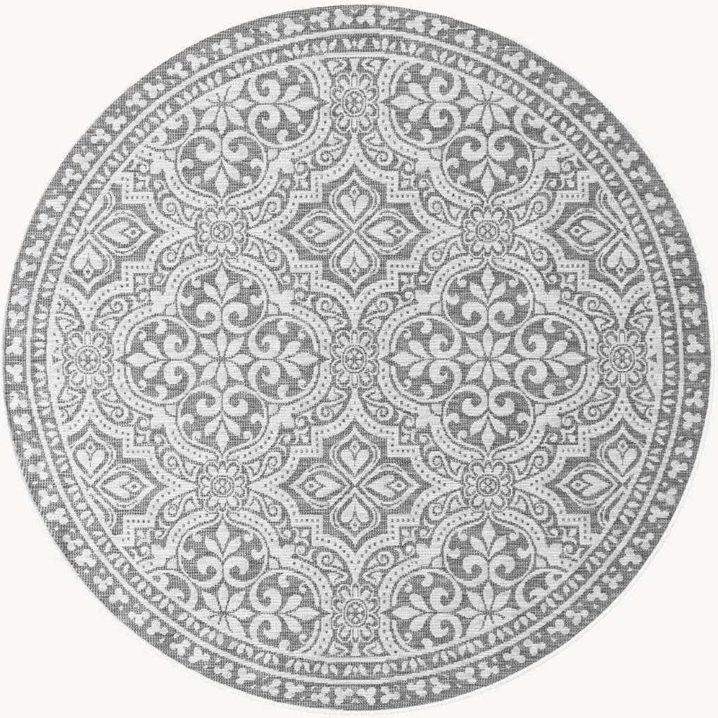 Dubbelzijdig in- & outdoor vloerkleed Rosel