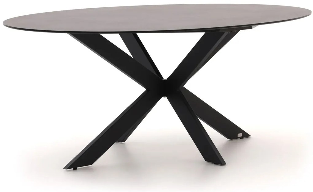 Tuin eettafel Bellagio  | Ovaal  | Tuintafel Kunststof | 200x110cm | 6 personen | Kees Smit Tuinmeubelen