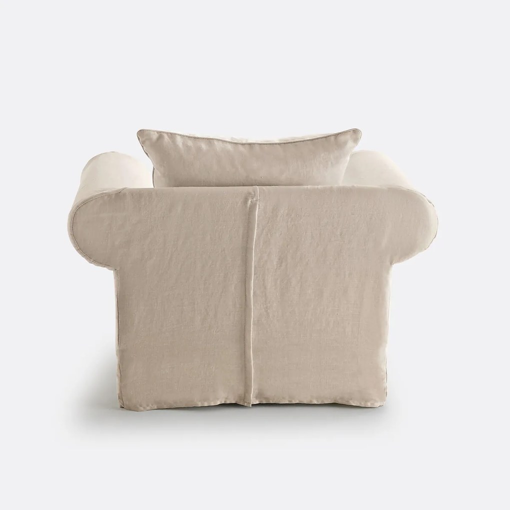 Fauteuil, katoen, uitstekend comfort, Adelia