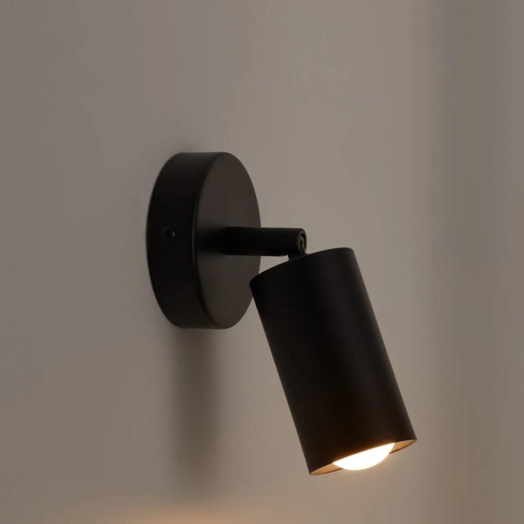 Verstelbare spot wandlamp in ijzer, Projoto