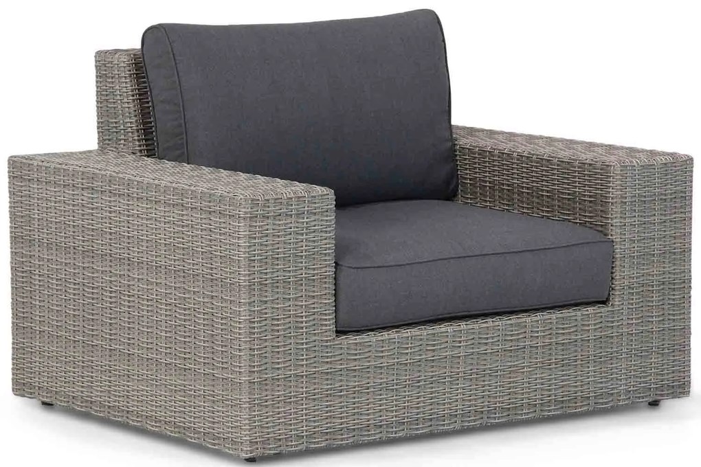 Hoek loungeset 6 personen Wicker Grijs  Garden Collections Oxford/Westfield