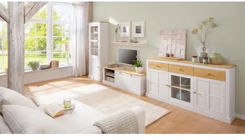 Home Affaire tv-meubel »Cindy«, met mooi freeswerk en veel opbergmogelijkheden, breedte 140 cm