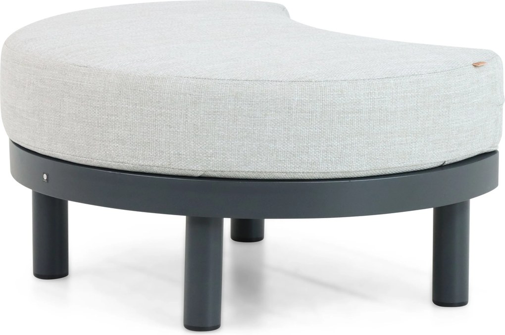 Bistroset 2 personen Aluminium/Rope Grijs Santika Furniture Santika