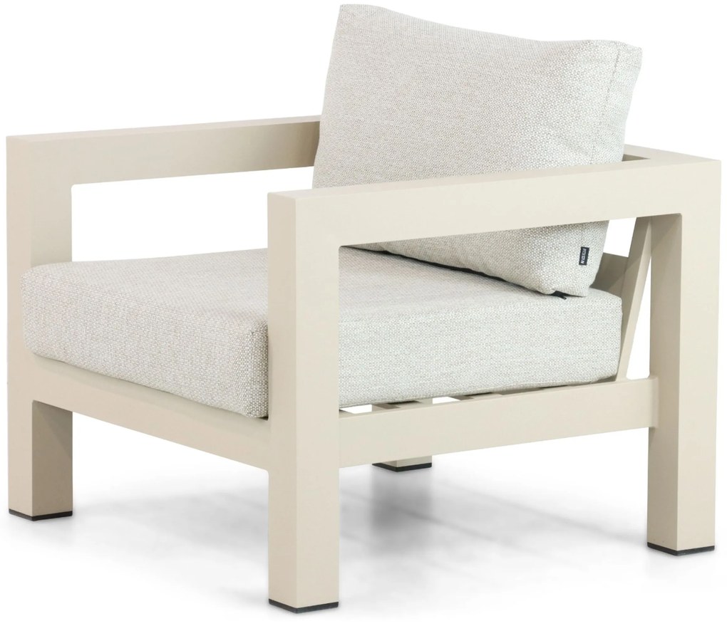 Tuinstoel Aluminium Taupe-naturel-bruin Lifestyle Garden Furniture Luca
