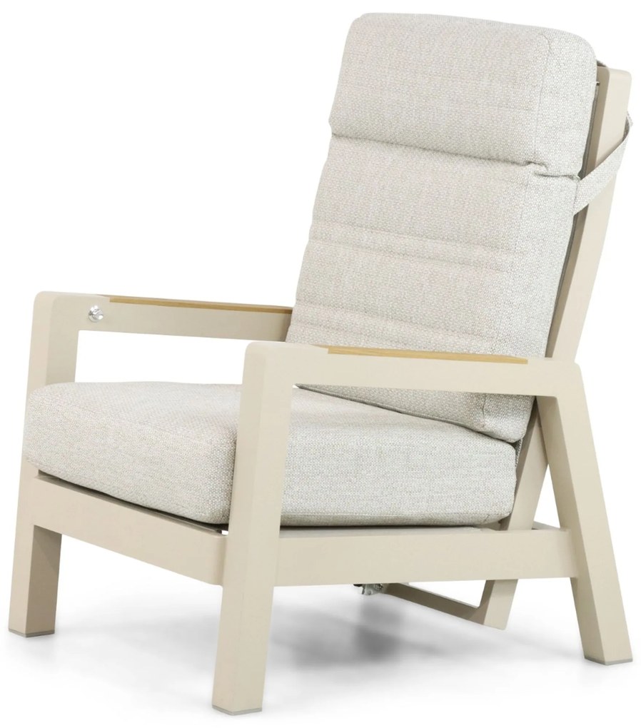 Bistroset 1 persoon Aluminium Taupe Lifestyle Garden Furniture Evora