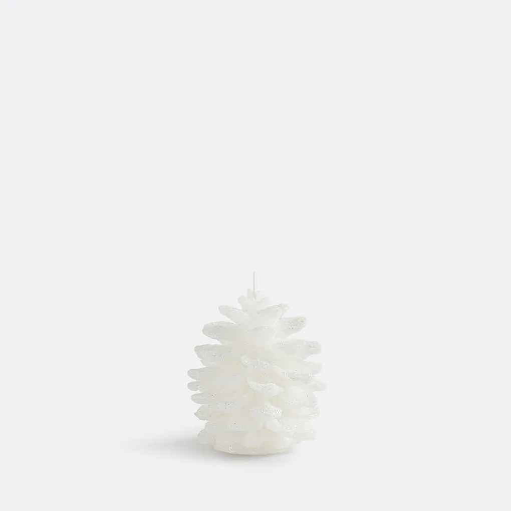 Waskaars, dennenappelvorm, H9,5 cm, Caspar