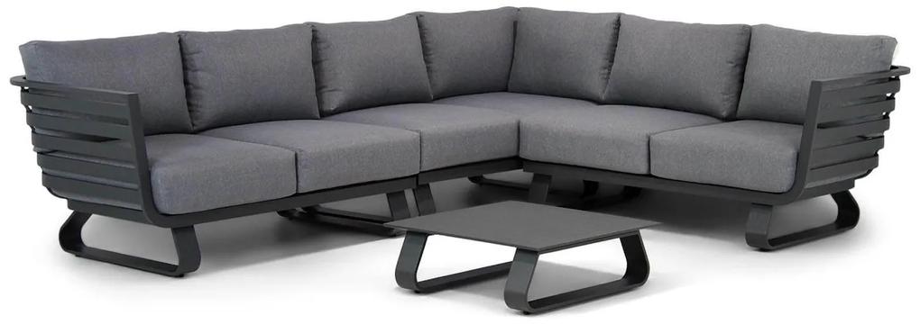 Hoek loungeset  Aluminium Grijs 5 personen Santika Furniture Santika Sovita