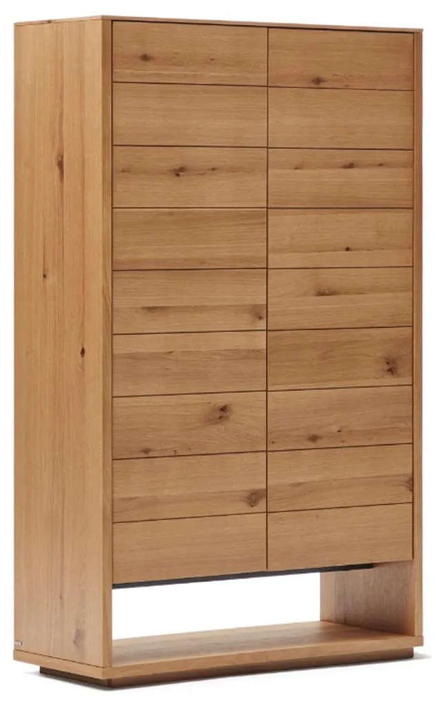 Kave Home Alguema Grote Kast Modern Eiken - 100x40x163.5cm.