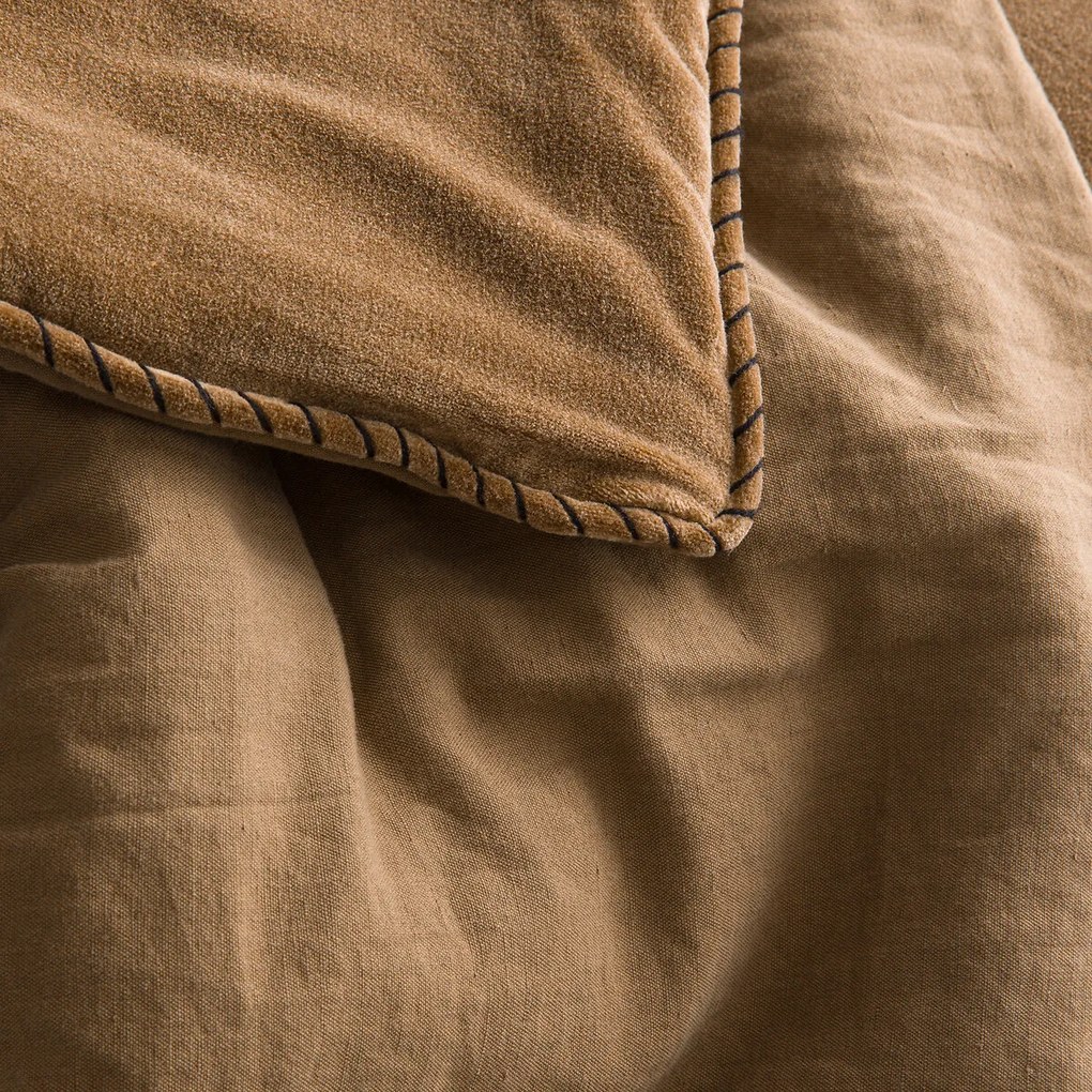 Dekbed in gewassen katoenfluweel, Parma