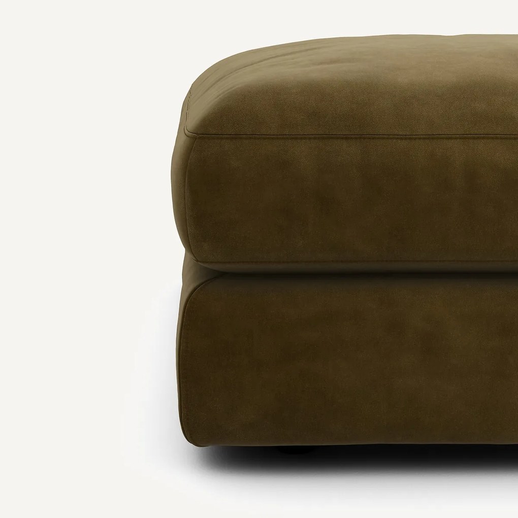 Voetenbank in fluweel, Skander