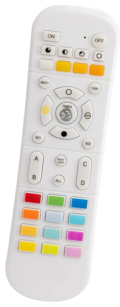 Set van 12 tafellampen donkerbrons RGBW oplaadbaar incl. laadstation IP54 - Alessia