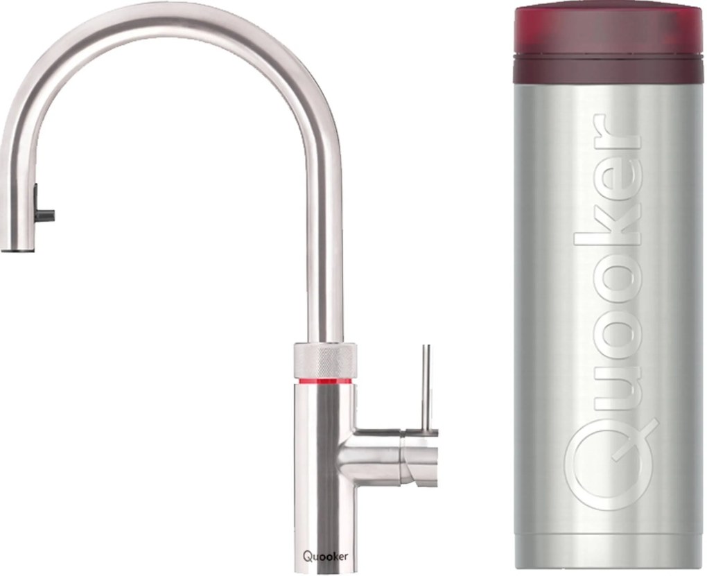 Quooker Flex met PRO3 boiler 3-in-1 kokendwaterkraan RVS