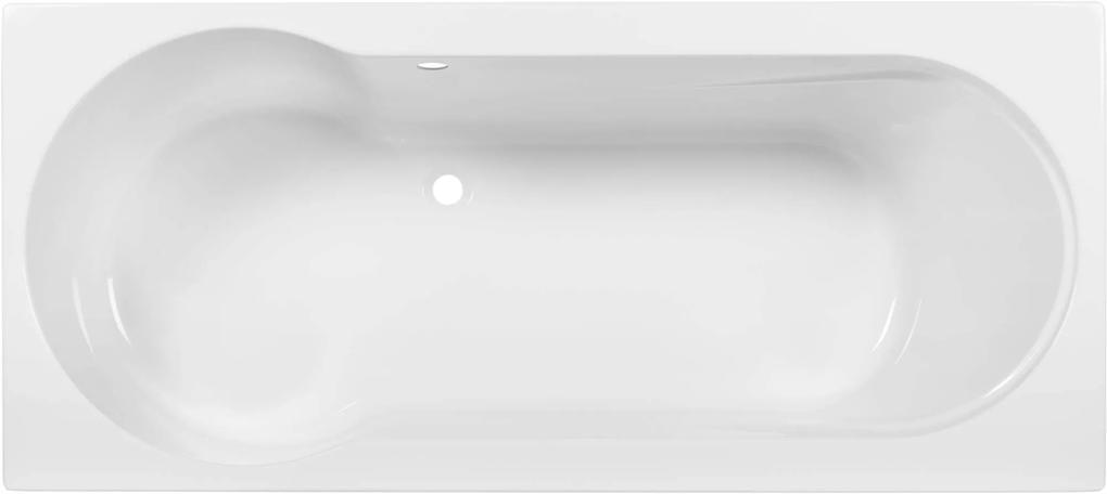 Ben Lazio 2.0 douchebad met ligzijde rechts 170x75cm Wit