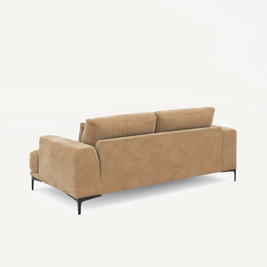 3-zits sofa in stonewashed fluweel, Marsile
