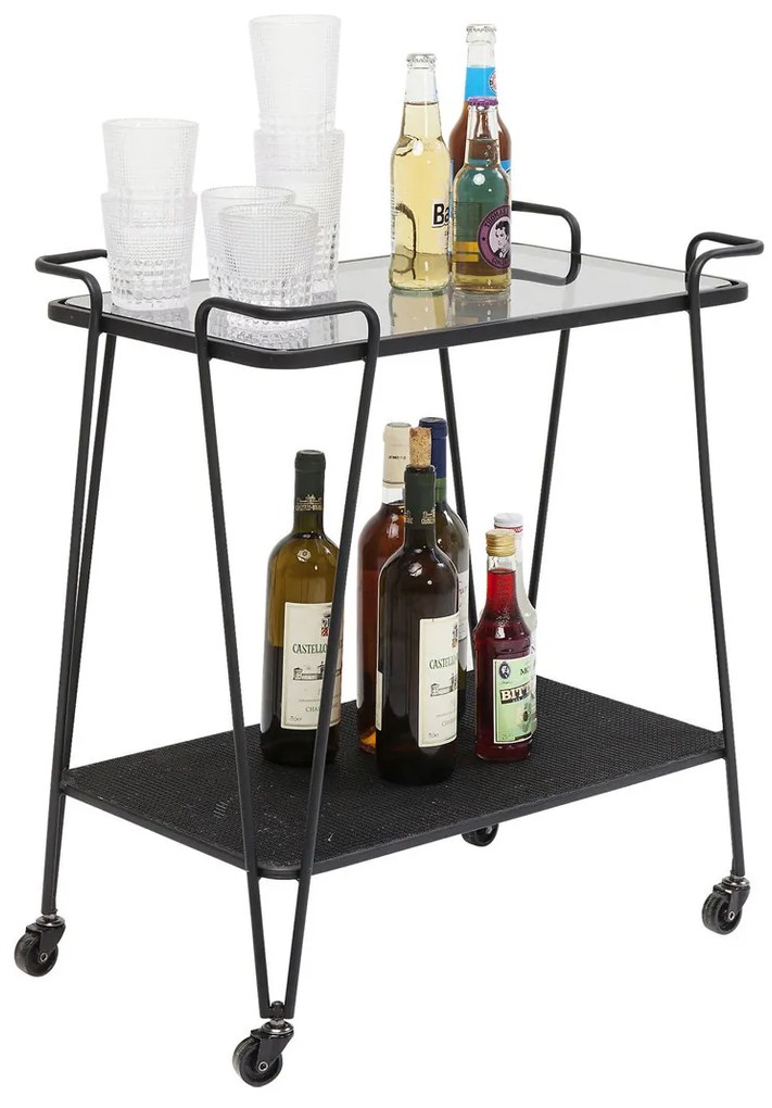 Kare Design Mesh Metalen Trolley - 60 X 38cm.