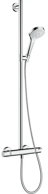 Hansgrohe Select S Croma Multi Douchekraan - thermostatisch - handdouche - doucheslang 160cm - wit/chroom 27247400
