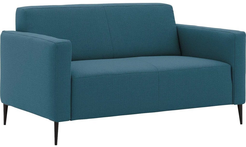 Goossens  Key West blauw, stof, 2-zits, modern design