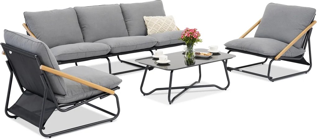 Osuna Garden Point antraciet tuinset