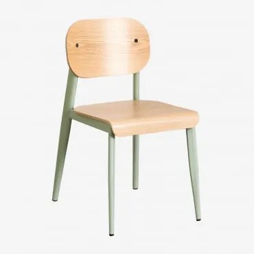 Set Van 4 Eetkamerstoelen And Celadon - Sklum