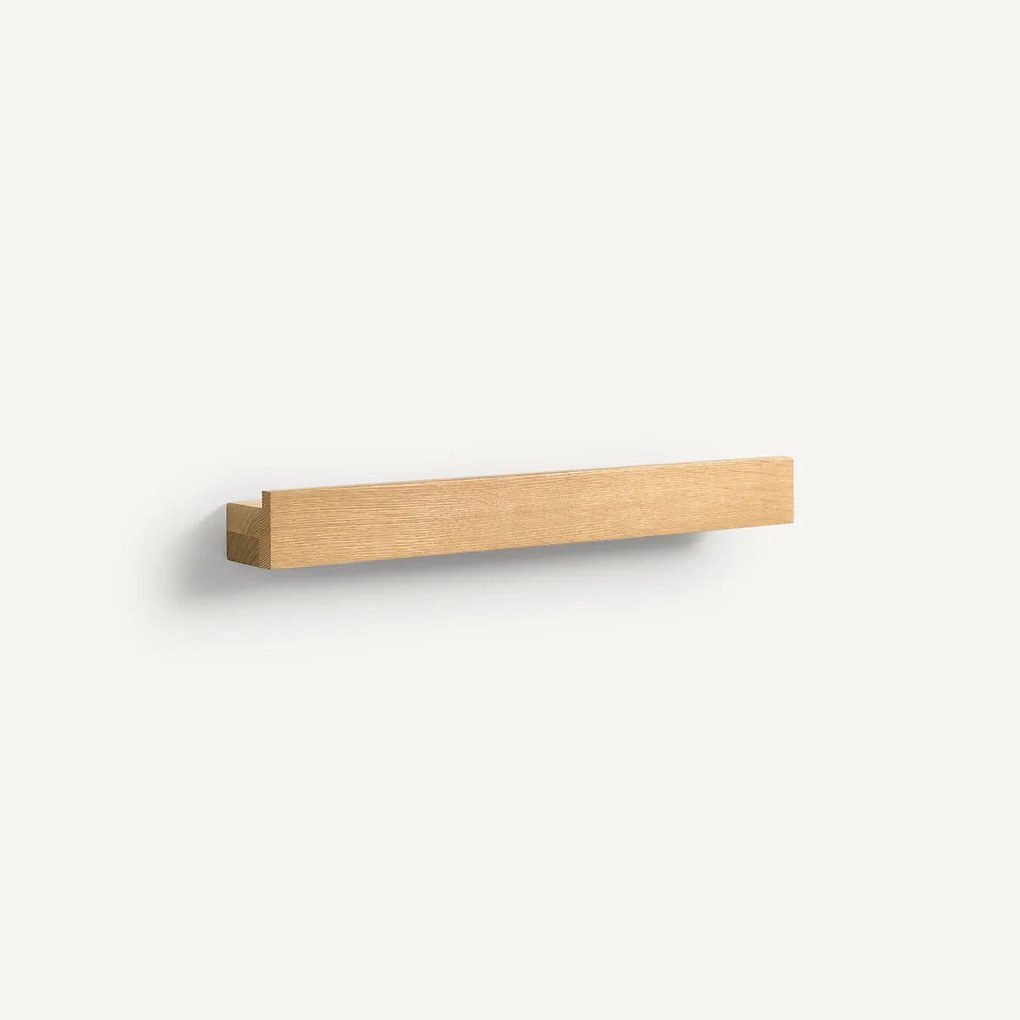 Wandplank in eik, B55 cm, Dagane