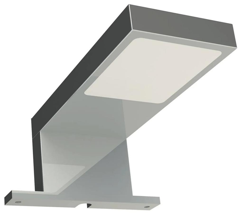 LED Spiegellamp Toreno 8,3cm 4W 3200K Glanzend Chroom