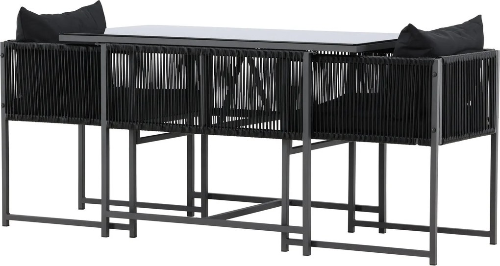 The Outsider diningset-jesse-balkonset-2-personen-zwart-120x61cm-the-outsider.html