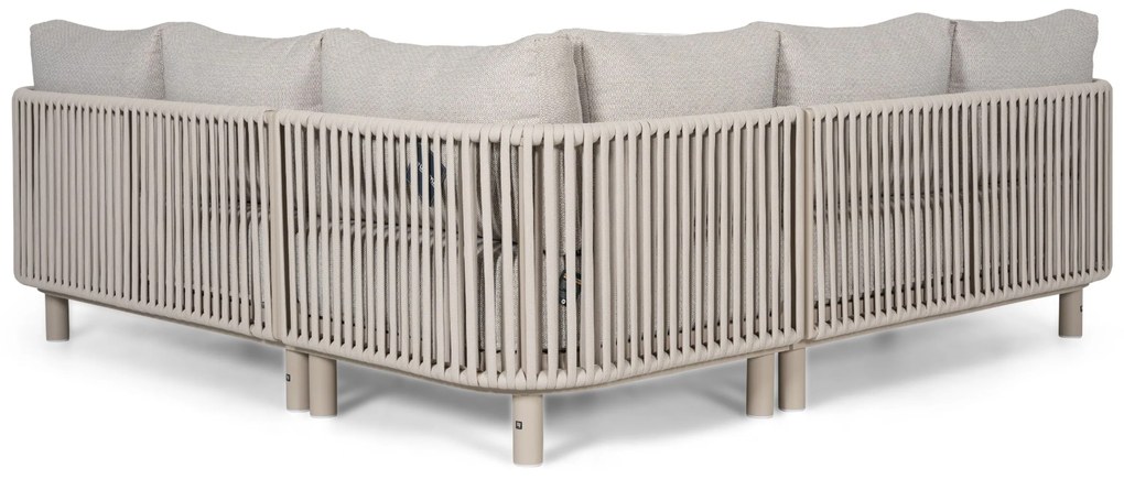 Hoek loungeset 5 personen Rope Zand/Beige Lifestyle Garden Furniture Solento