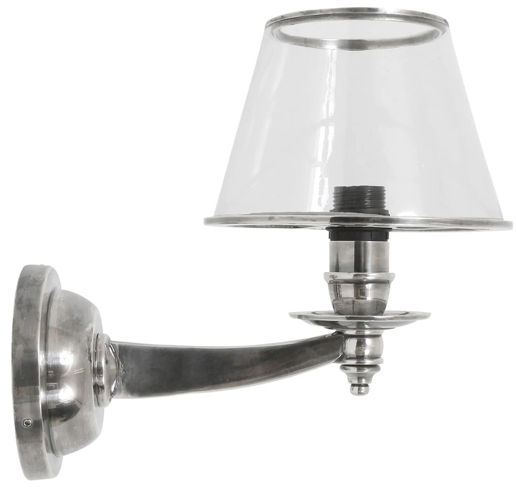 Muurlamp Dufay Antiek Zilver