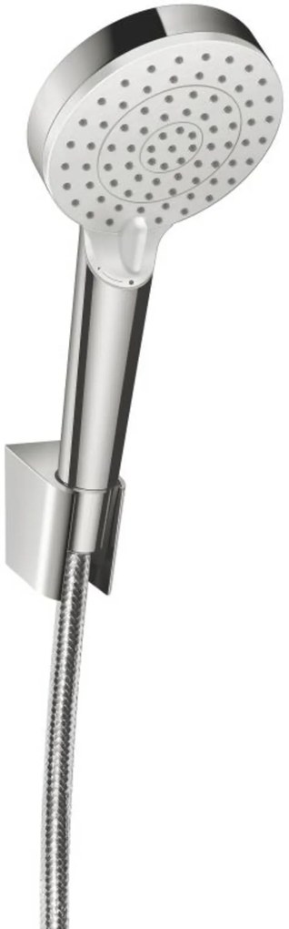 Hansgrohe crometta 2 stralen badset EcoSmart met slang 160cm wit/chroom