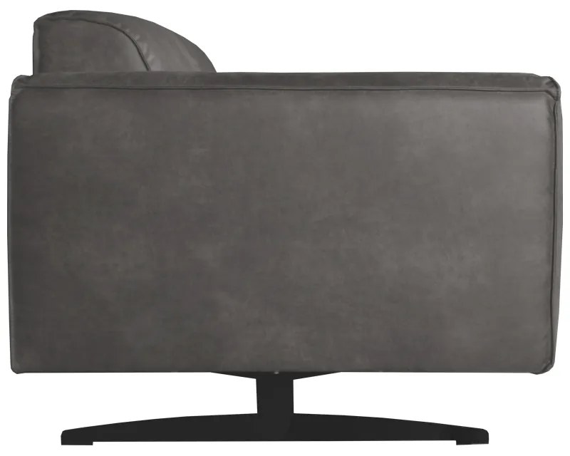 3 zitsbank - Lambada - leer Hunter grijs 104