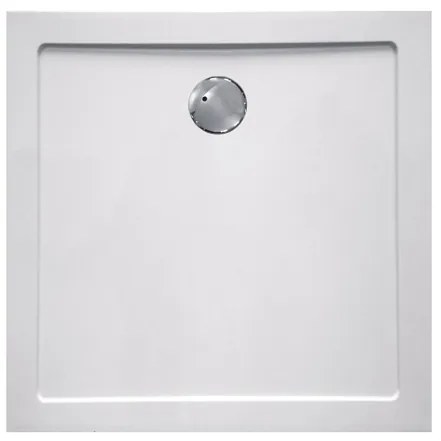 Haceka Belice Douchebak - 90x90x4cm - composiet - vierkant - glans wit 1159034