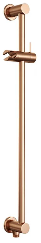 Glijstang Brauer Copper 70 cm Met Wandaansluitbocht Koper