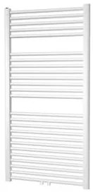 Plieger Palmyra designradiator horizontaal middenaansluiting 1175x600mm 681W zilver metallic