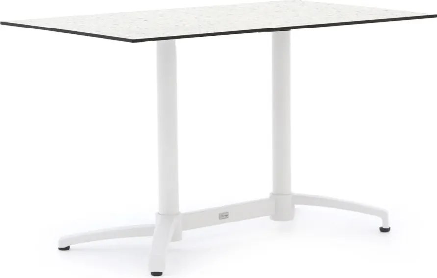 Inklapbare tafel Bellagio  | Vierkant  | Tuintafel Kunststof | 140x80cm | 4 personen | Kees Smit Tuinmeubelen