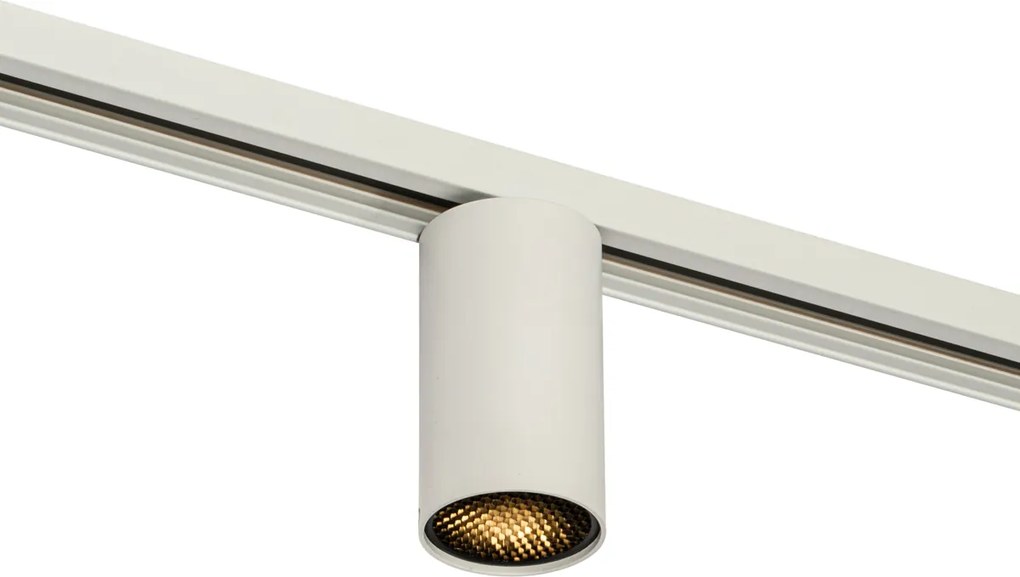 Moderne spot wit voor railsysteem 1-fase GU10 50mm - Iconic Ruby Honey