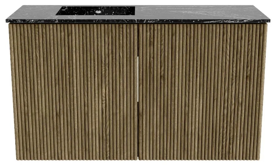 Mondiaz Joya DLux 70cm toiletmeubel dusk met wastafel faye links 1 kraangat lava