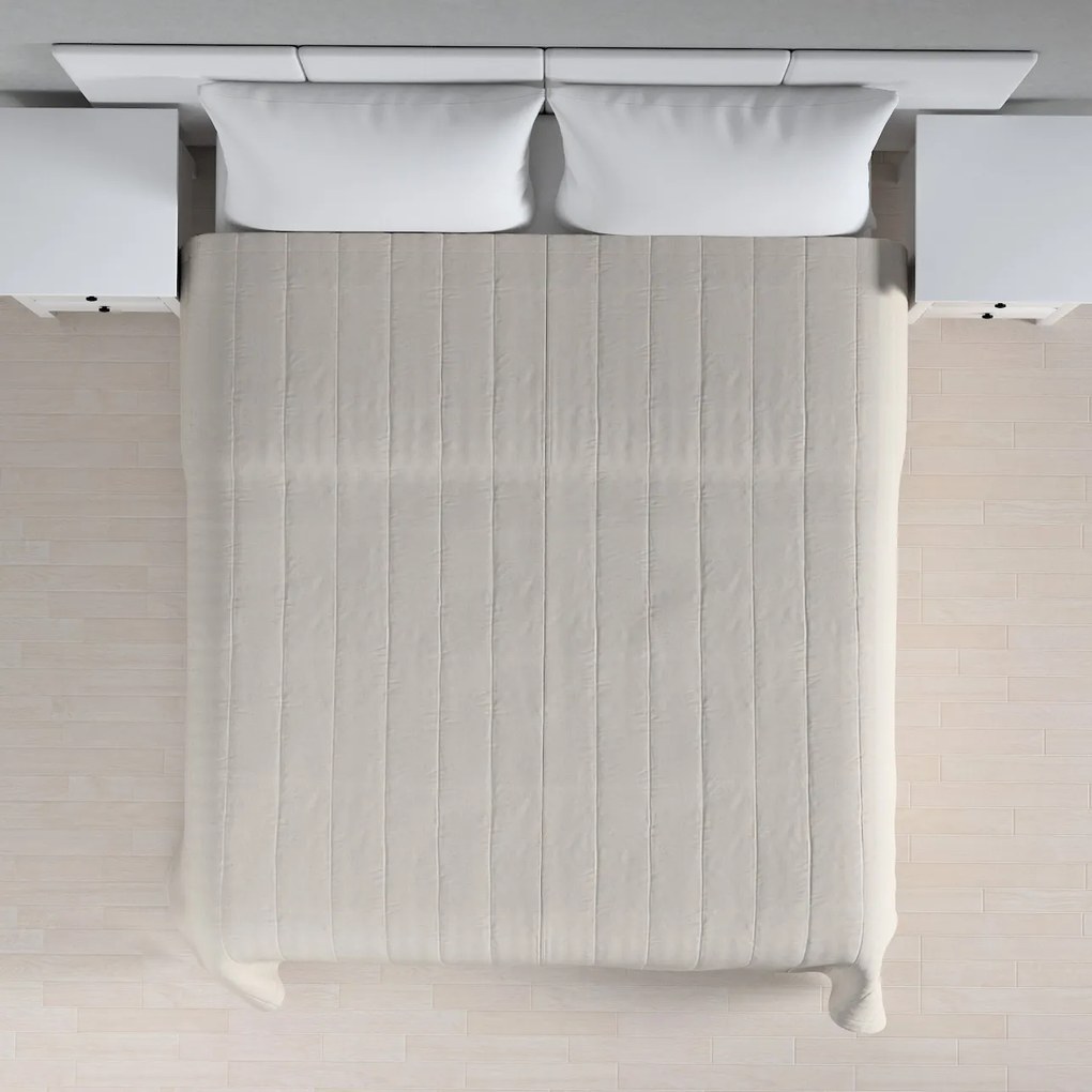 Dekoria Sprei, grijs-beige