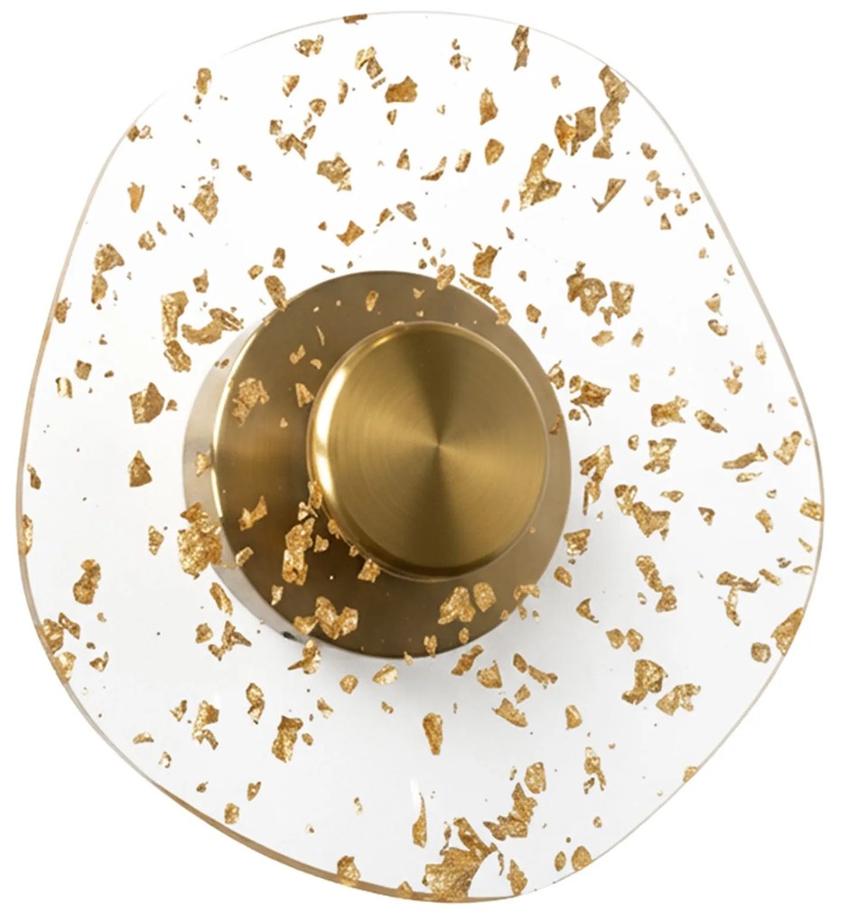 Wandlamp LED APP1794-W Brush Gold