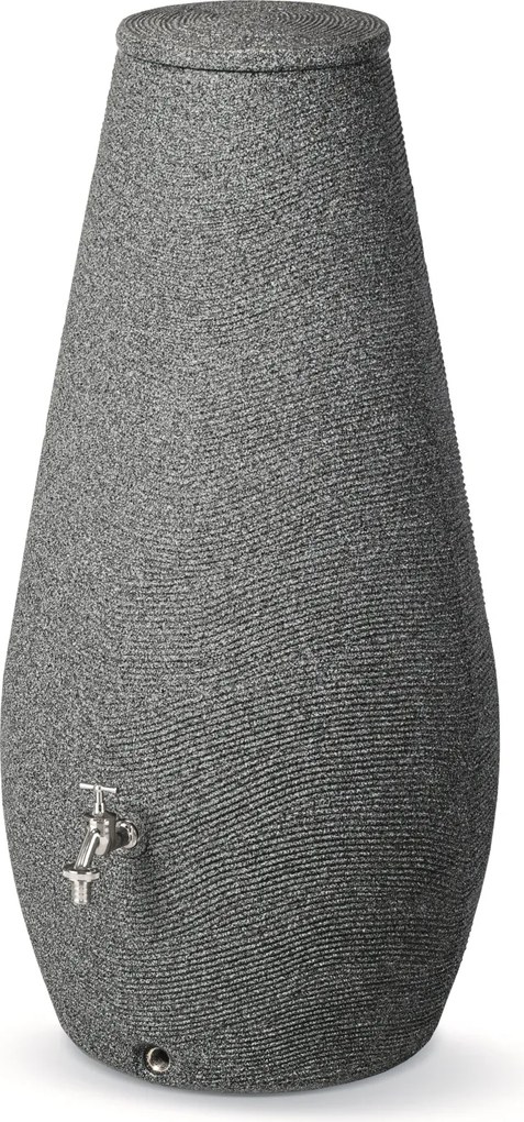 Prosperplast Drop Regenton - Graniet Grit - 57 x 57 x 120,5 cm