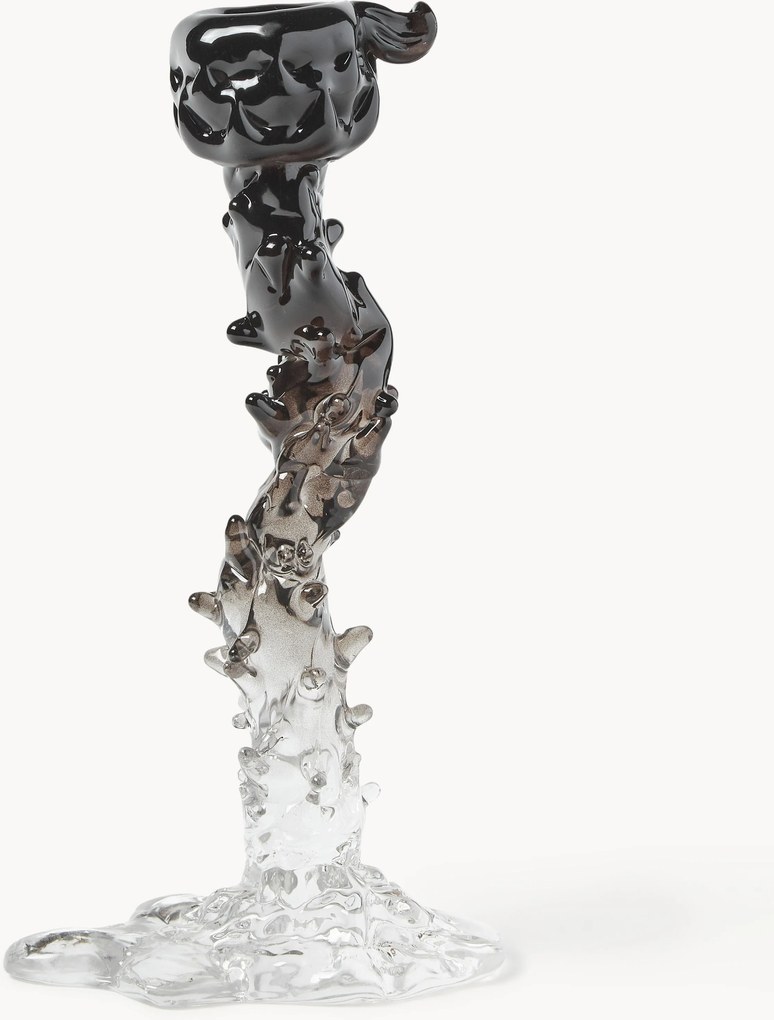 Kaarshouder Drip van glas