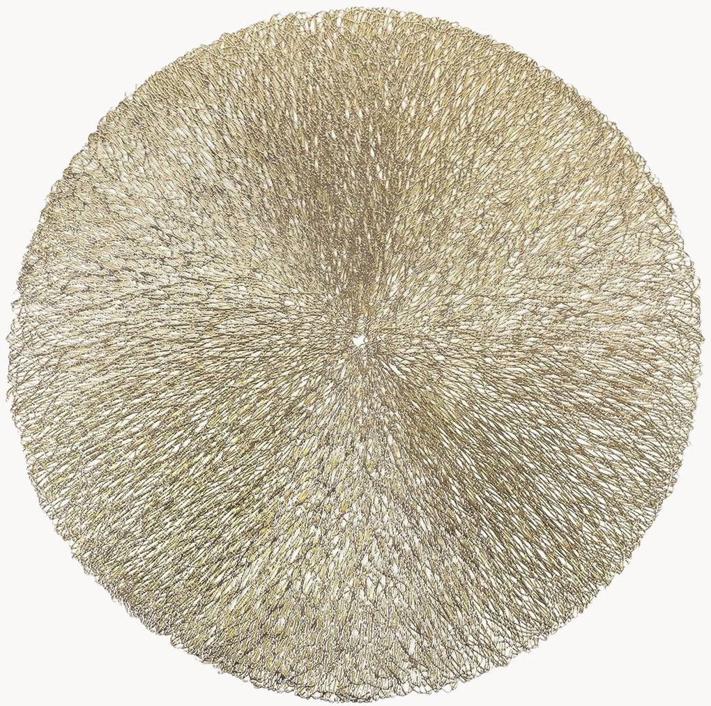 Ronde placemats Linda, 6 stuks