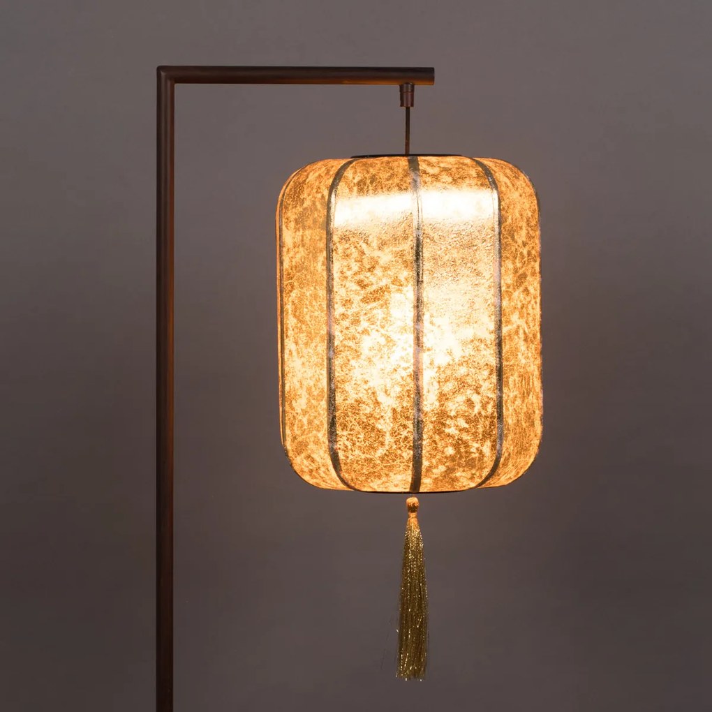 Dutchbone Suoni Chinese Lampion Vloerlamp - Goud